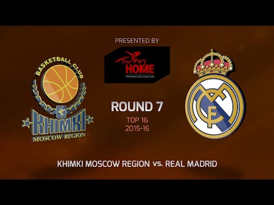 Highlights: Khimki Moscow region-Real Madrid