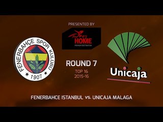 Highlights: Fenerbahce Istanbul-Unicaja Malaga