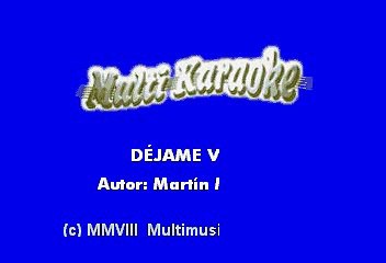 Dejame Vivir - La Factoria (Karaoke)