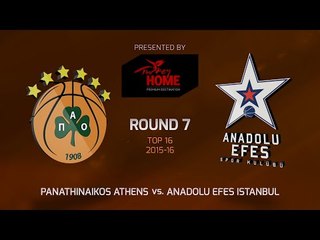 Highlights: Panathinaikos Athens-Anadolu Efes Istanbul