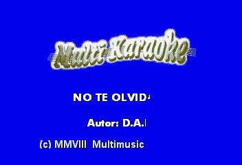 Dinastia de Tuzantla - No te olvidaré (Karaoke)