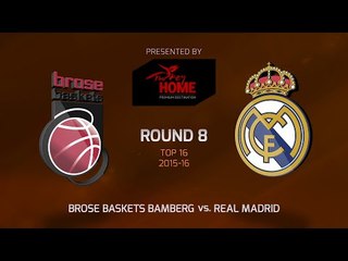 Highlights: Brose Baskets Bamberg-Real Madrid