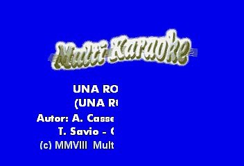 Gloria Trevi - Una Rosa Azul (Una Rosa Blu) (Karaoke)