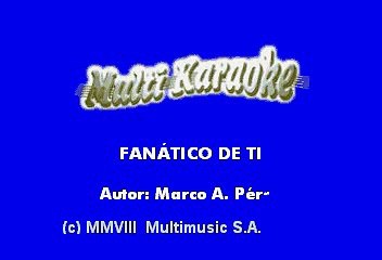 Grupo Pesado - Fanatico de ti (Karaoke)