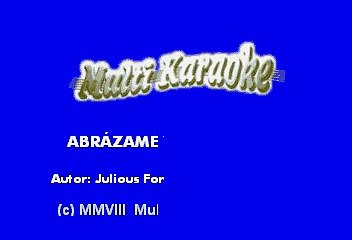 La Apuesta - Abrazáme y perdóname (Karaoke)