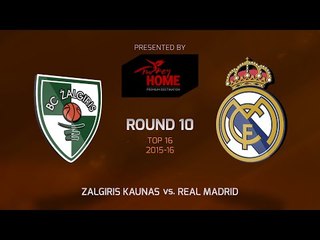 Highlights: Zalgiris Kaunas-Real Madrid