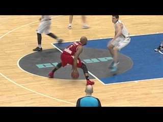 Play Of The Game: Collins plays the step back to end with two easy points!