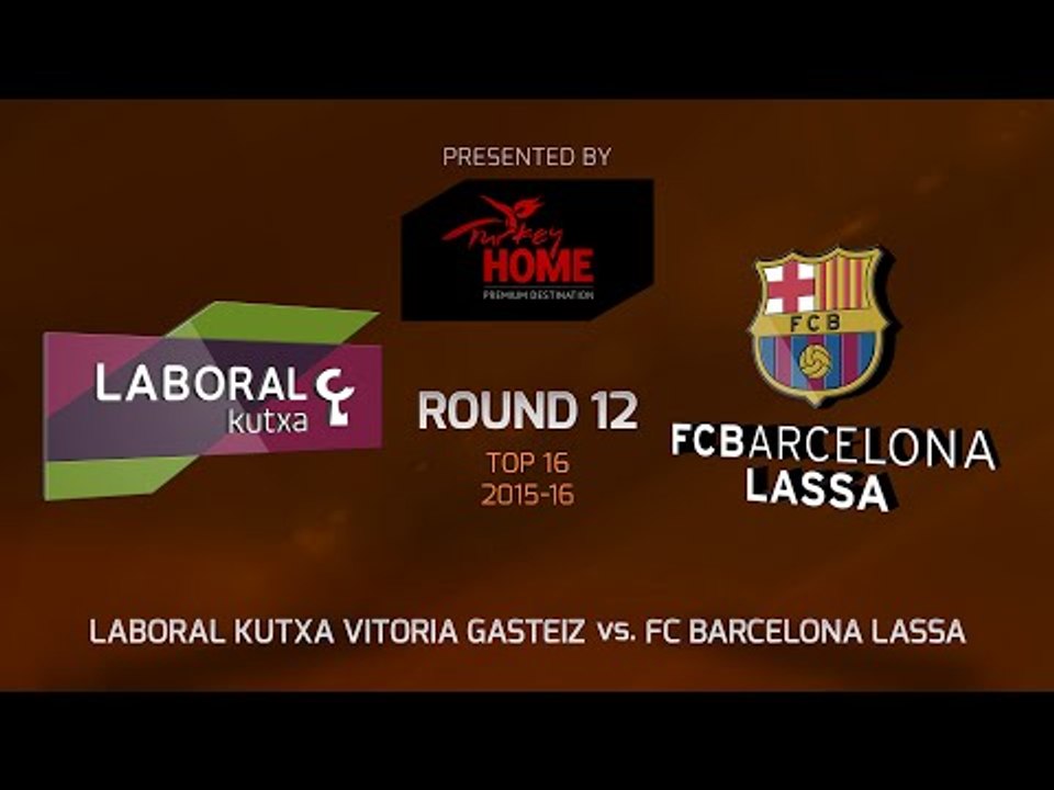 Highlights: Laboral Kutxa Vitoria-FC Barcelona Lassa