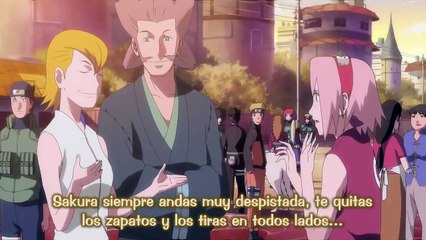 Mebuki dice frente a todos lo desordenada que es su hija Sakura | Sub Español