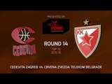 Highlights: Cedevita Zagreb-Crvena Zvezda Telekom Belgrade