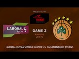 Highlights: Laboral Kutxa Vitoria-Panathinaikos Athens, Game-2