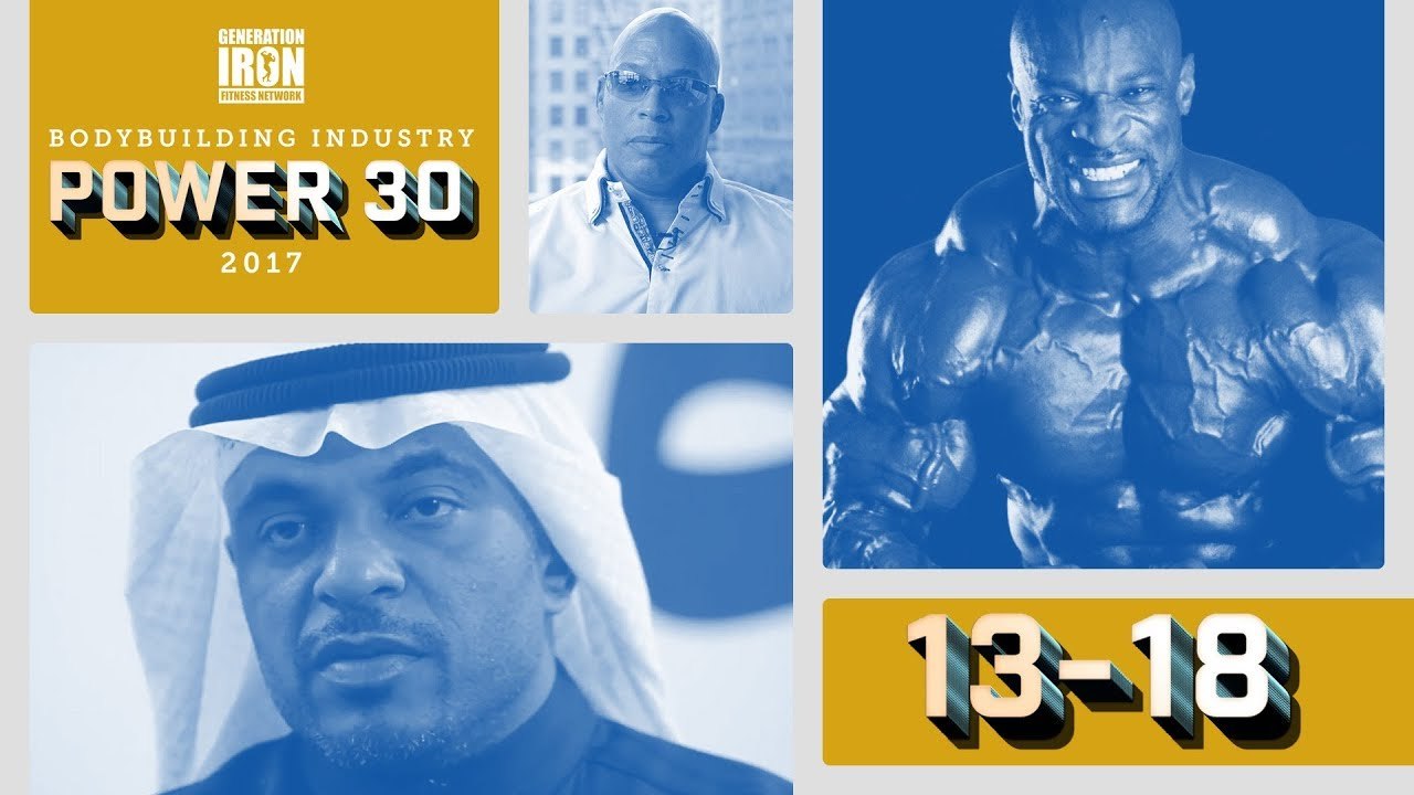 Power 30: The Most Powerful People In Bodybuilding Today | 18-13