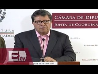 Ricardo Monreal pide a Núñez en audio simular contrato de campaña / Vianey Esquinca
