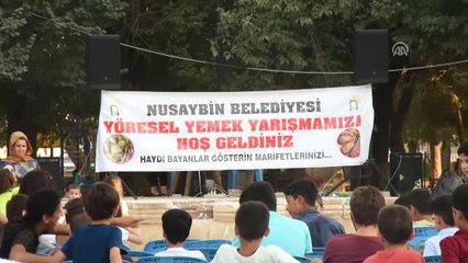 Nusaybin'de Yöresel Yemek Yarışması Yapıldı