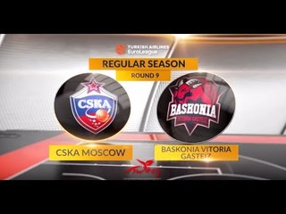 Highlights: CSKA Moscow-Baskonia Vitoria Gasteiz