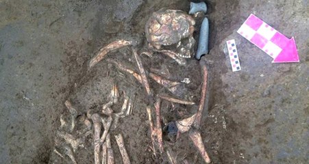 Beşiktaş'taki Metro Kazısında 6 Bin Yıllık İnsan İskeletleri Bulundu