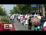 Caos vial por marcha de antorchistas en Ciudad de México/ Titulares de la Noche