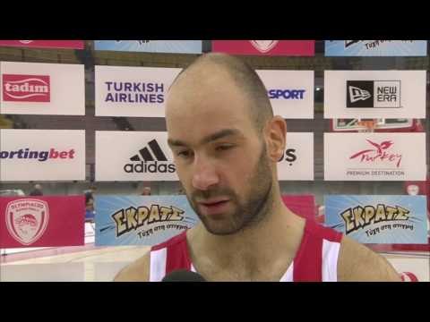 Post-game interview: Vassilis Spanoulis, Olympiacos Piraeus