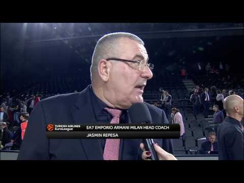 Post-game interview: Coach Repesa, EA7 Emporio Armani Milan
