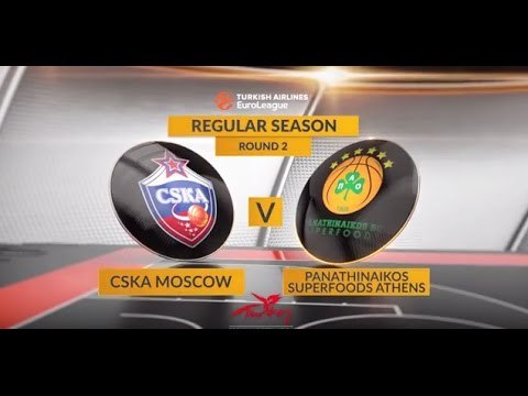 Highlights: CSKA Moscow-Panathinaikos Superfoods Athens