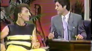 Fee Waybill of the Tubes 1983 Alan Thicke Interview