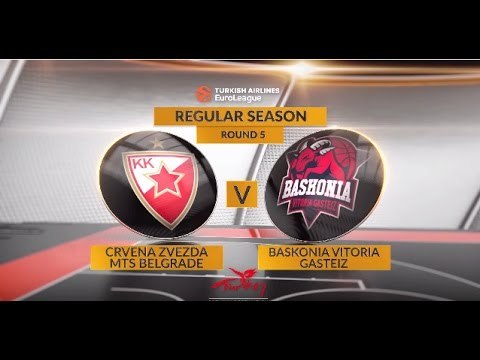 Highlights: Crvenza Zvezda mts Belgrade-Baskonia Vitoria