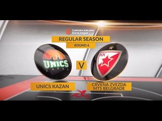 Highlights: Unics Kazan-Crvena Zvezda mts Belgrade
