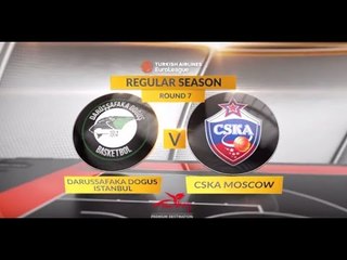 Highlights: Darussafaka Dogus Istanbul-CSKA Moscow