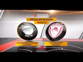 Highlights: Darussafaka Dogus Istanbul-Olympiacos Piraeus