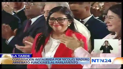 Constituyente de Maduro asumió las competencias legislativas y disuelve de facto la Asamblea de Venezuela