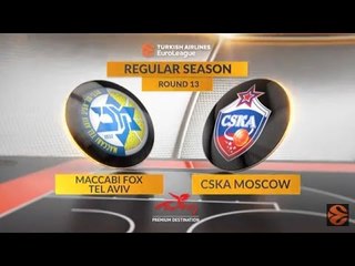 Highlights: Maccabi FOX Tel Aviv-CSKA Moscow