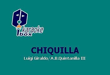 Kumbia All Star - Chiquilla (Karaoke)