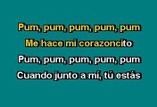 Los Yaguaru -  Corazoncito pum, pum (Karaoke)