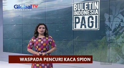 Waspada! Pencuri Kaca Spion Mobil Kembali Berkeliaran