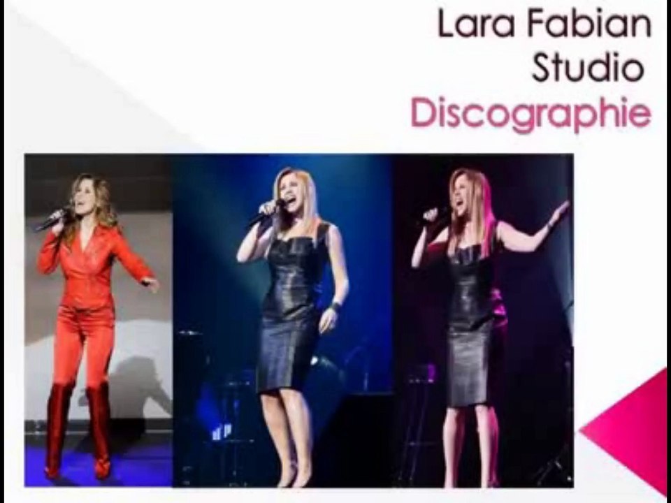Lara Fabian. Discographie  Studio .