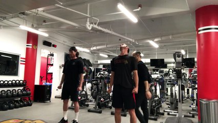 Functional Range Conditioning (FRC) work with Jonathan Toews and Duncan Keith