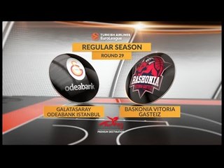 Highlights: Galatasaray Odeabank Istanbul-Baskonia Vitoria Gasteiz