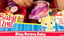 Vivant et bébé en changeant poupée alimentation Bitsy burpsy daisys