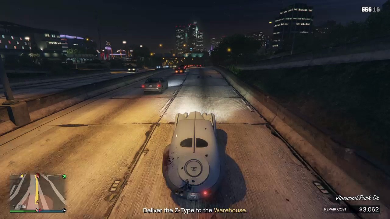 Grand Theft Auto V: Scooting Car