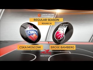 Highlights: CSKA Moscow-Brose Bamberg