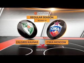Highlights: Zalgiris Kaunas-CSKA Moscow