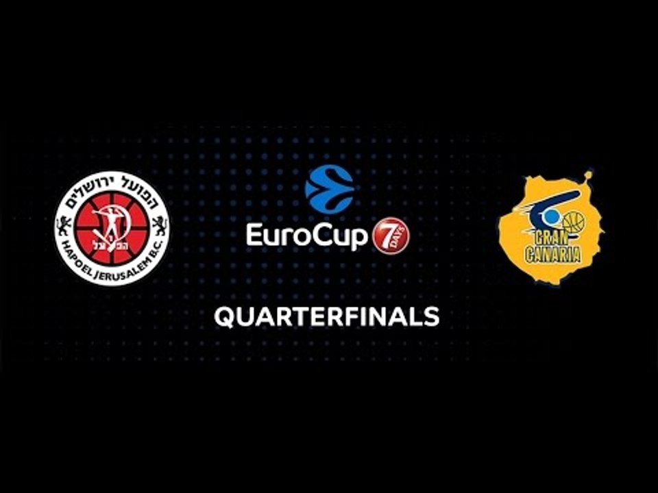 7DAYS EuroCup Preview: Hapoel Bank Yahav Jerusalem vs. Herbalife Gran Canaria Las Palmas