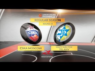 Highlights: CSKA Moscow-Maccabi FOX Tel Aviv