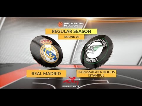 Highlights: Real Madrid-Darussafaka Dogus Istanbul