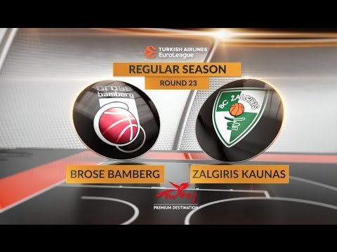 Highlights: Brose Bamberg-Zalgiris Kaunas