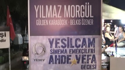 Bodrum'da "Yeşilçam Ahde Vefa Gecesi"