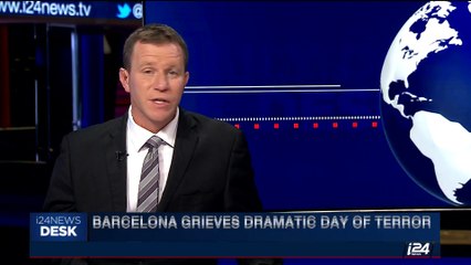 i24NEWS DESK | Crowds gather to pay tribute to attack victims | Friday, August 18th 2017