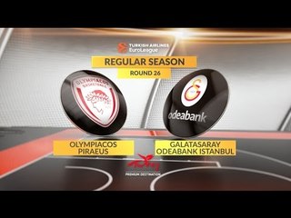 Highlights: Olympiacos Piraeus-Galatasaray Odeabank Istanbul
