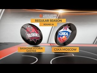 Highlights: Baskonia Vitoria Gasteiz-CSKA Moscow