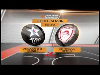 Highlights: Anadolu Efes Istanbul-Olympiacos Piraeus